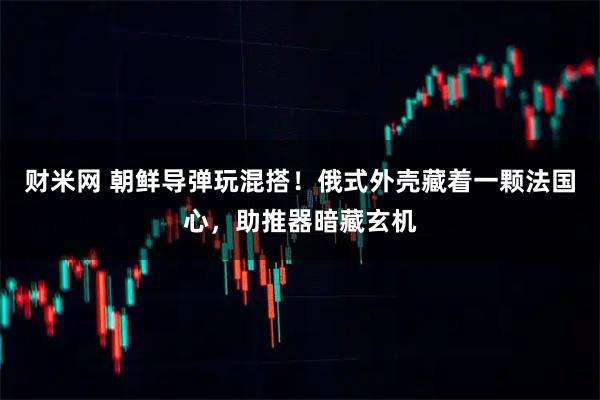 财米网 朝鲜导弹玩混搭！俄式外壳藏着一颗法国心，助推器暗藏玄机